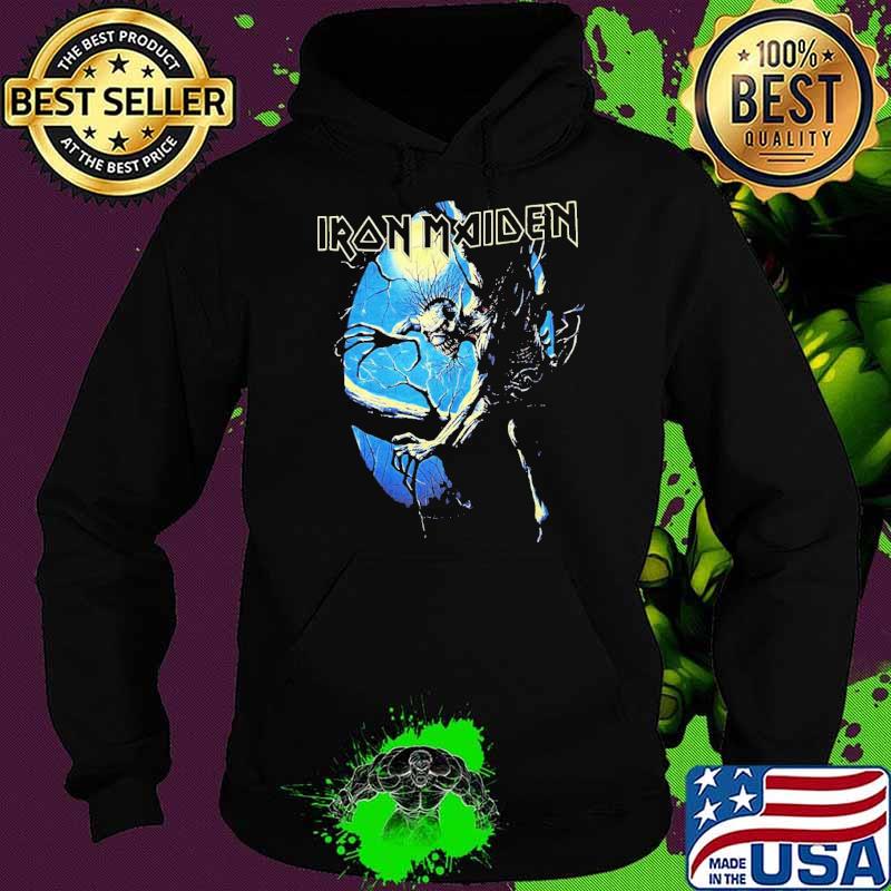 Iron Maiden Fear Of The Dark Oval Eddie Moon Shirt Hoodie Iron Maiden Fear Of The Dark Oval Eddie Moon Shirt Hoodie