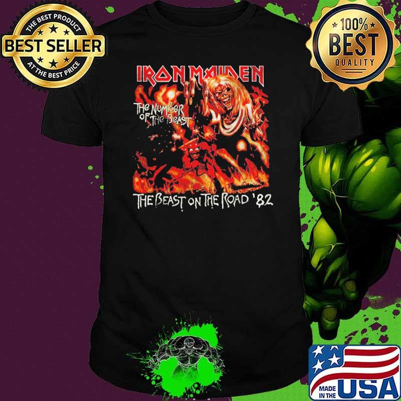 Iron Maiden Number Of The Beast The Beast On The Road Shirt