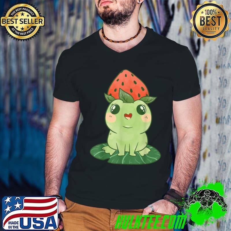 Kawaii Strawberry Frog T-Shirt