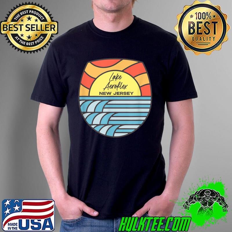 Lake Aeroflex New Jersey NJ Sunset Sunrise Souvenir T-Shirt