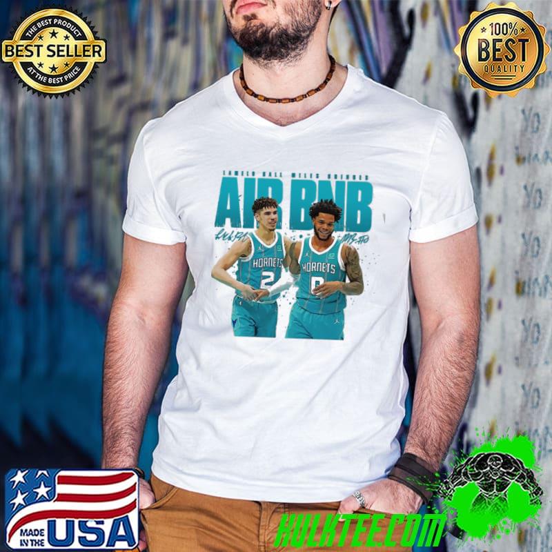 Lamelo ball x miles bridges charlotte NBA basketball shirt