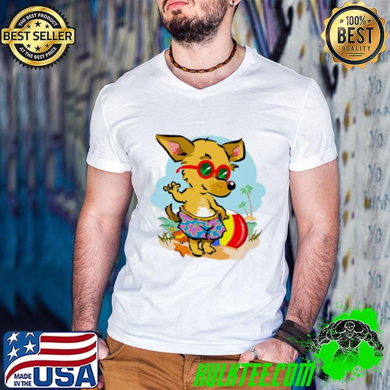 Little fox at beach mordecaI and the rigbys unsex shirt