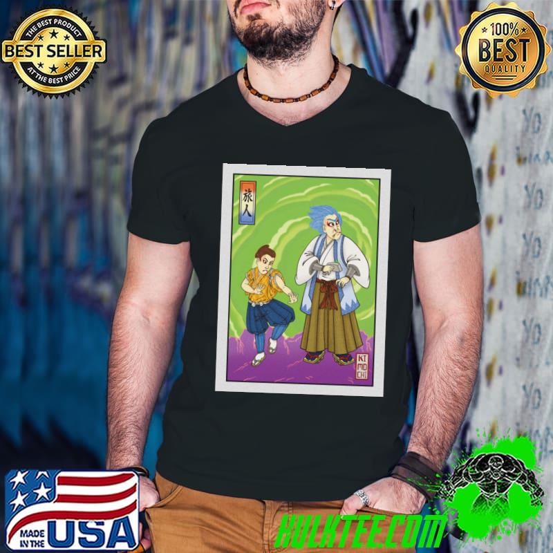 Look Morty We Are In a Ukiyo-e Art Universe T-Shirt