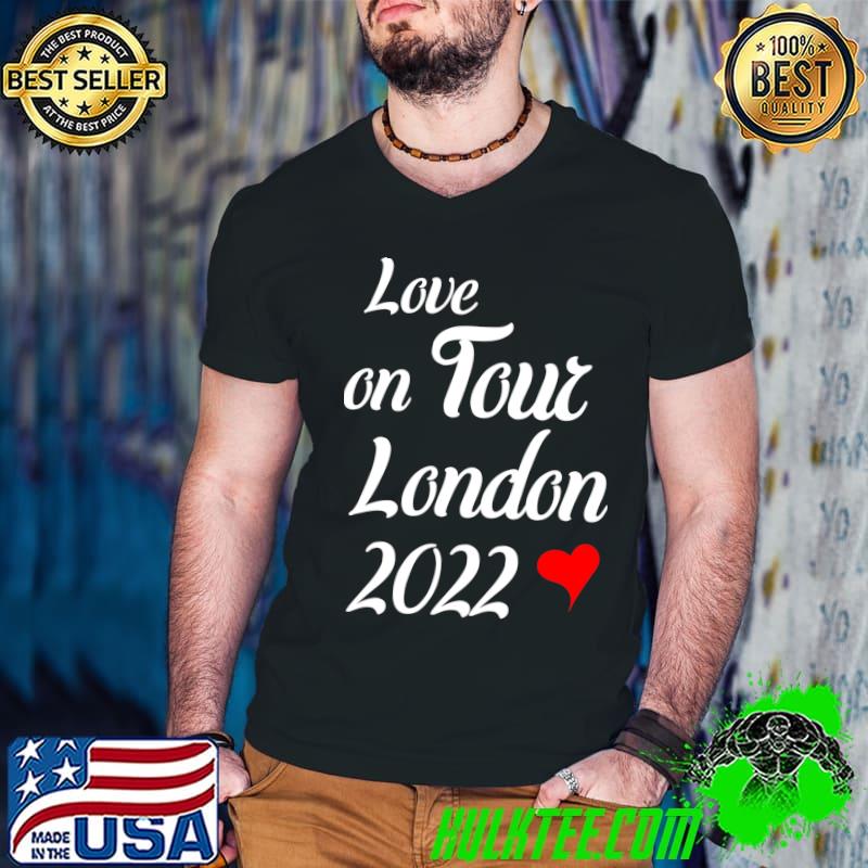 Love on Tour London 2022 Heart Red T-Shirt