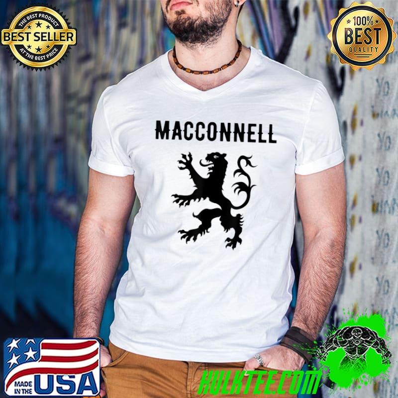 MacConnell Clan Scottish Name Scotland Heraldry T-Shirt