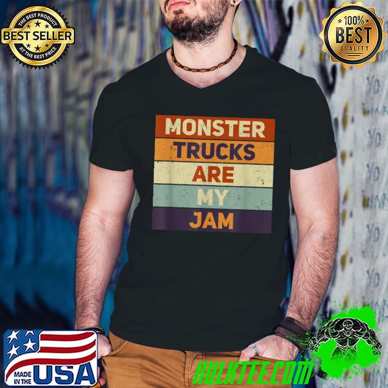 Monster Trucks Are My Jam Vintage T-Shirt