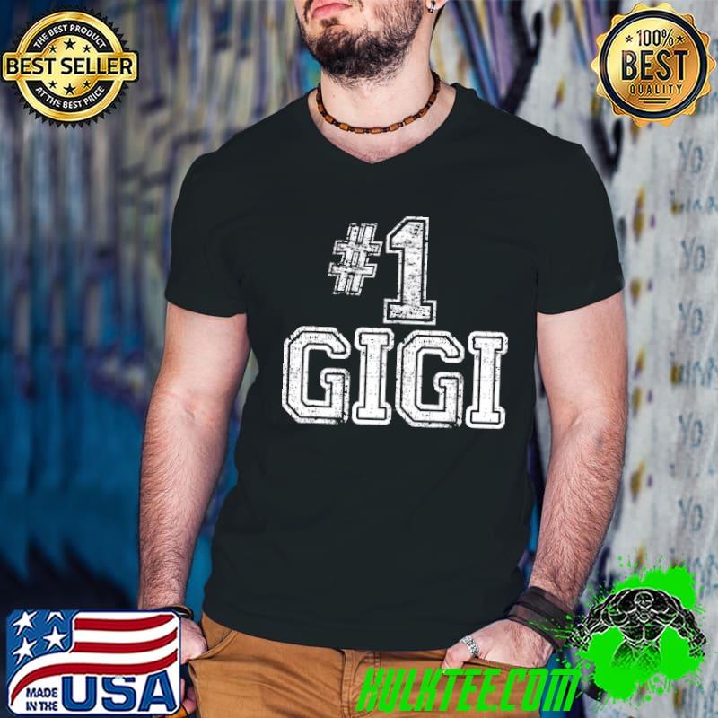 Mother's day gif 1 gigI number one shirt