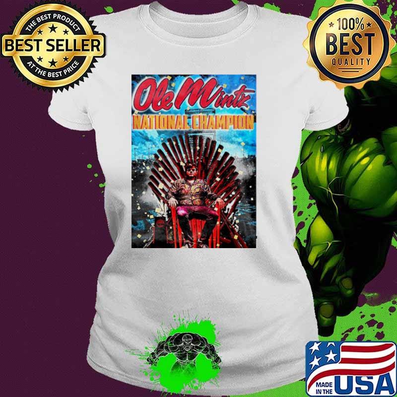 Ole Mintz National Champion king s Ladies tee Ole Mintz National Champion king s Ladies tee