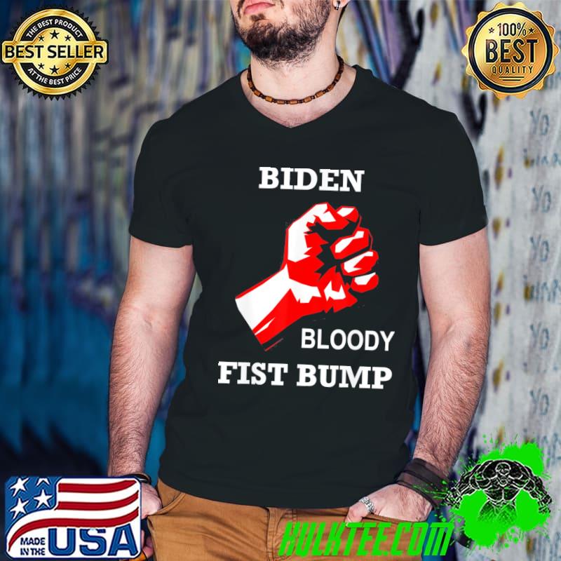 President Biden fist bump Joe Biden shirt