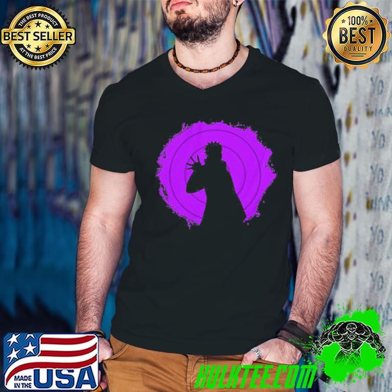 Purple art anime shirt