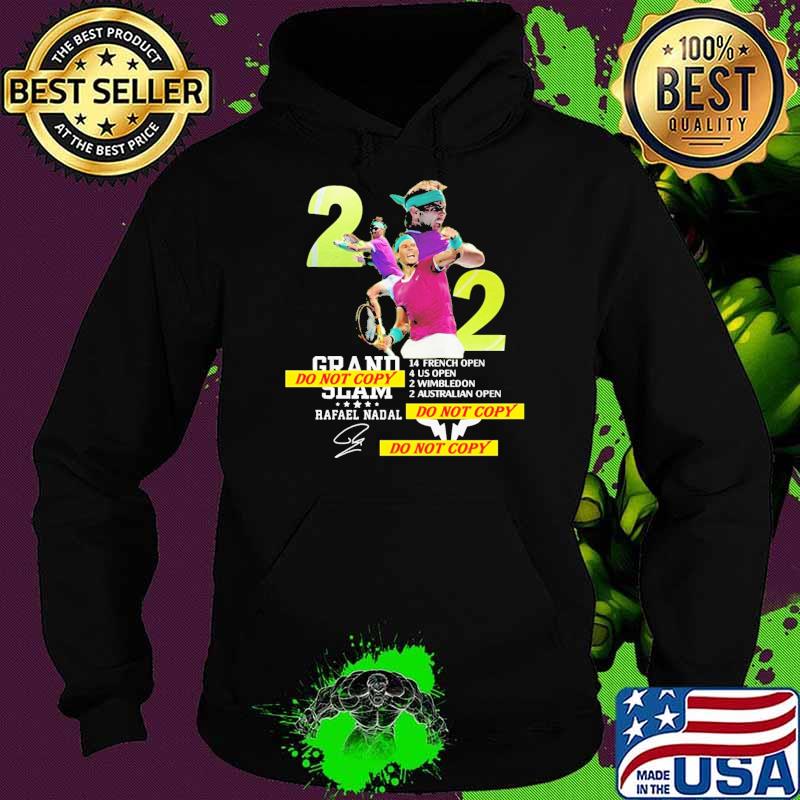 Rafael Rafas Nadals Shirt Merchandise 22 Winner of Grands Slams Shirt