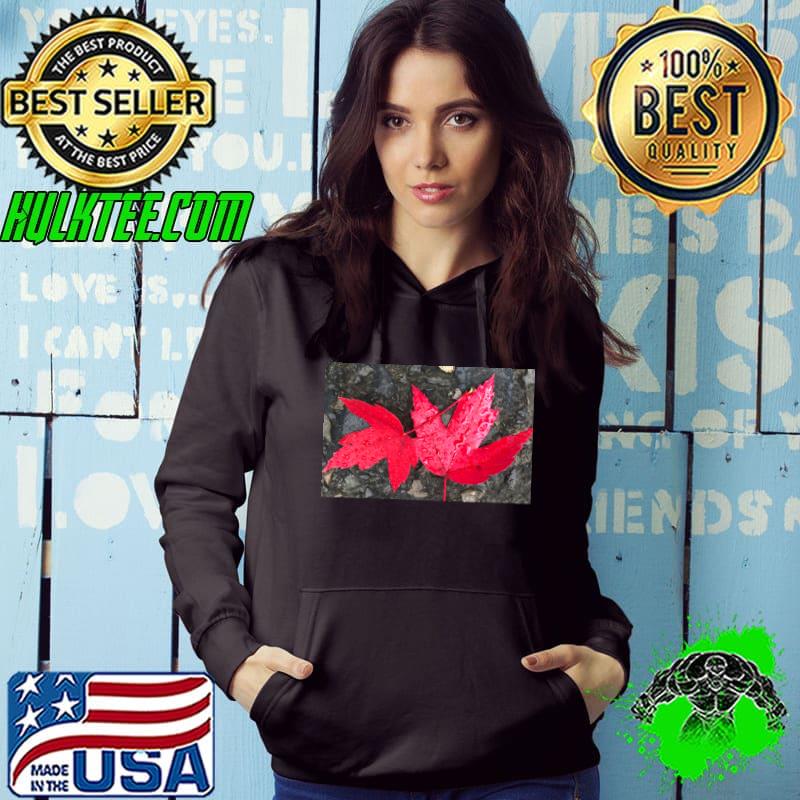 Red maple T-Shirt Hoodie Red maple T-Shirt Hoodie