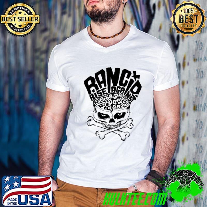 Rise against rancid band design shirt