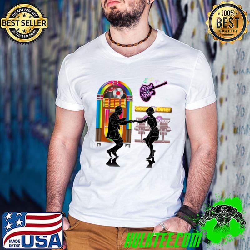 Rock n roll music good diner T-Shirt