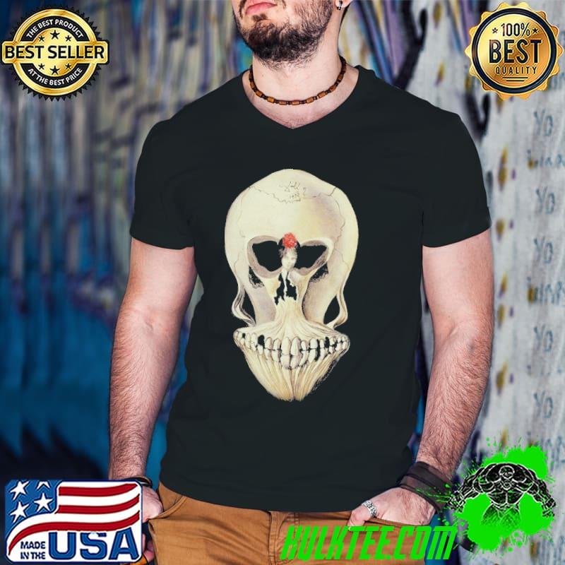 Salvador dalI dancer in skull shirt