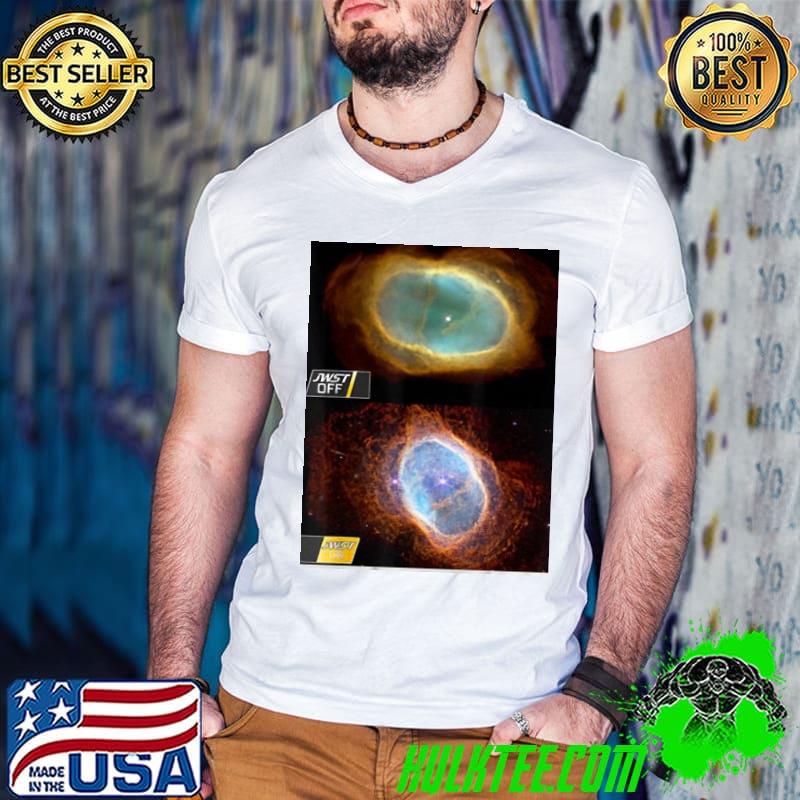 Southern ring nebula nasa james webb space telescope astronomy shirt