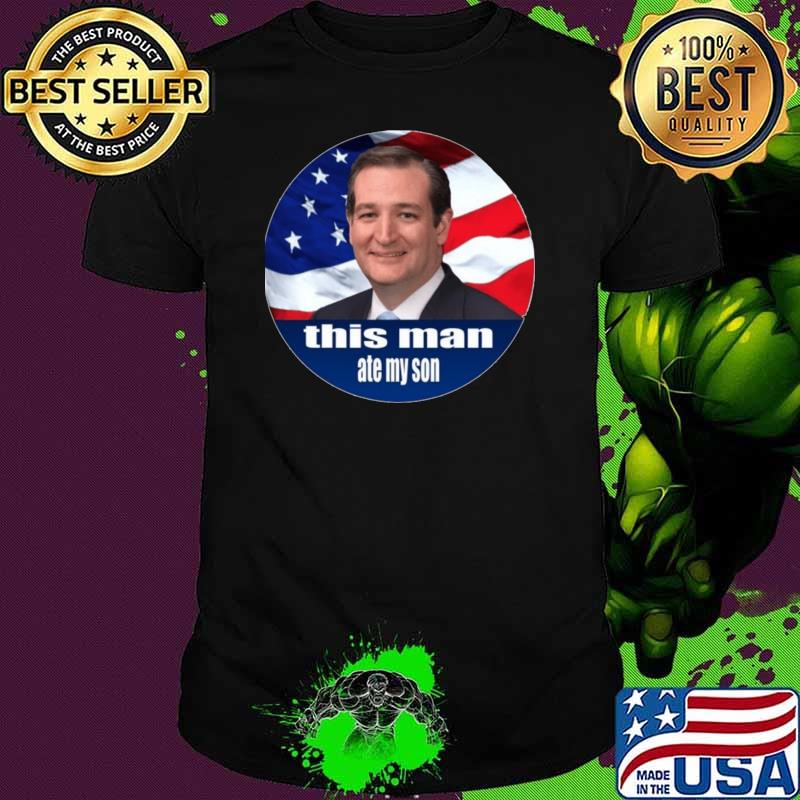 Ted Cruz is a monster 2016 Baseball ¾ Sleeve Essential T-Shirt