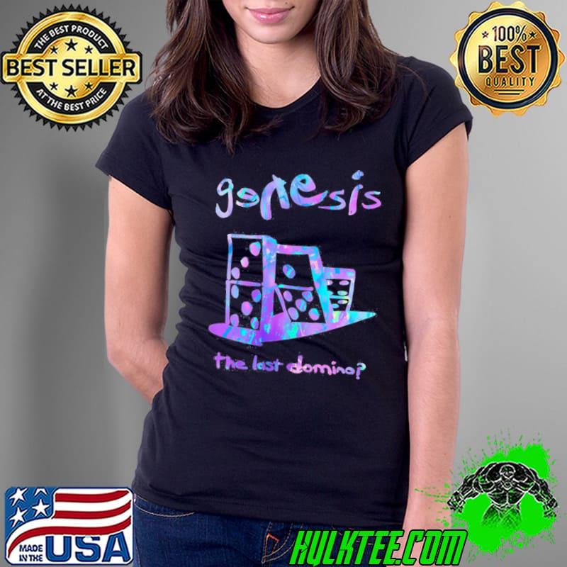 The last domino genesis galaxy colored s Ladies Tee The last domino genesis galaxy colored s Ladies Tee