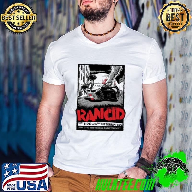 The police car rancid band shirt