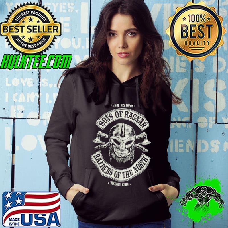 Vikings the sons of ragnar inspired 90s bootleg rap old school s Hoodie Vikings the sons of ragnar inspired 90s bootleg rap old school s Hoodie