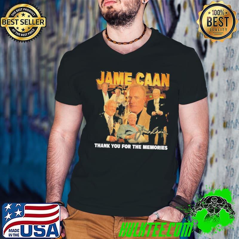 Vintage james caan thank you for the memories shirt