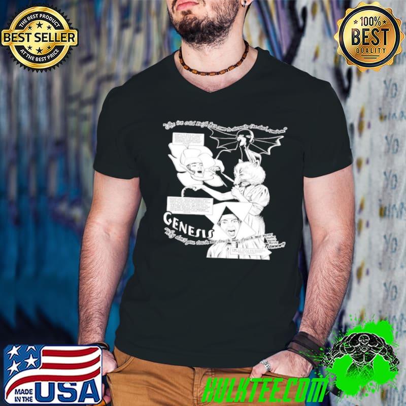 Why don't you touch me genesis band artwork shirt Why don't you touch me genesis band artwork shirt