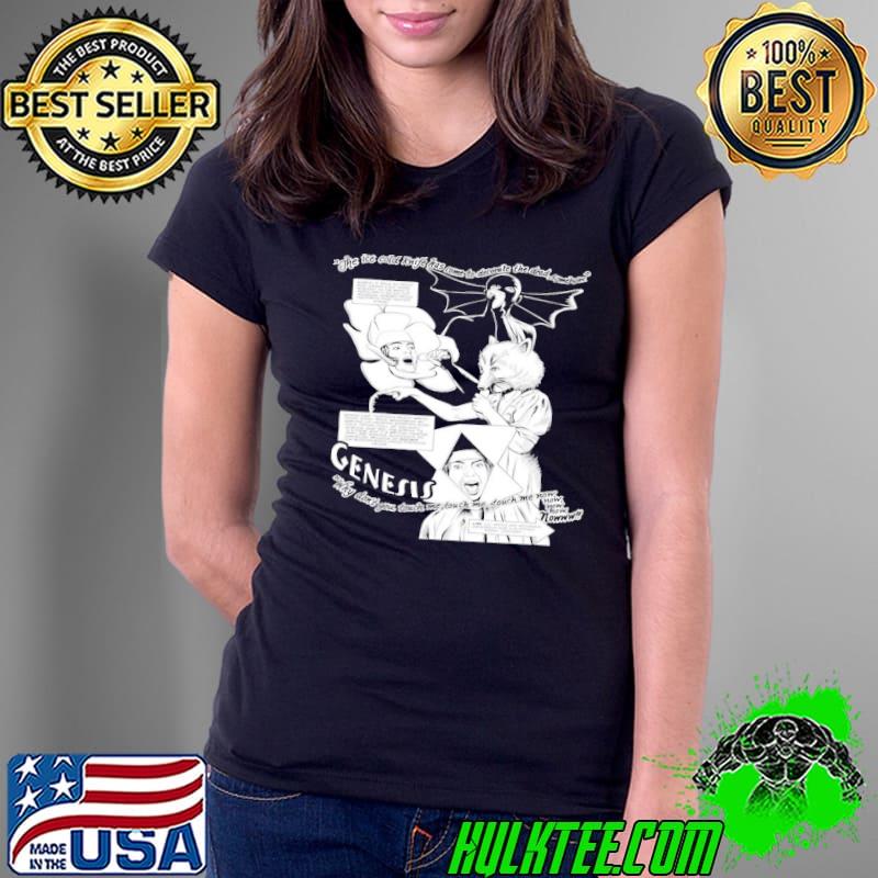 Why don't you touch me genesis band artwork s Ladies Tee Why don't you touch me genesis band artwork s Ladies Tee