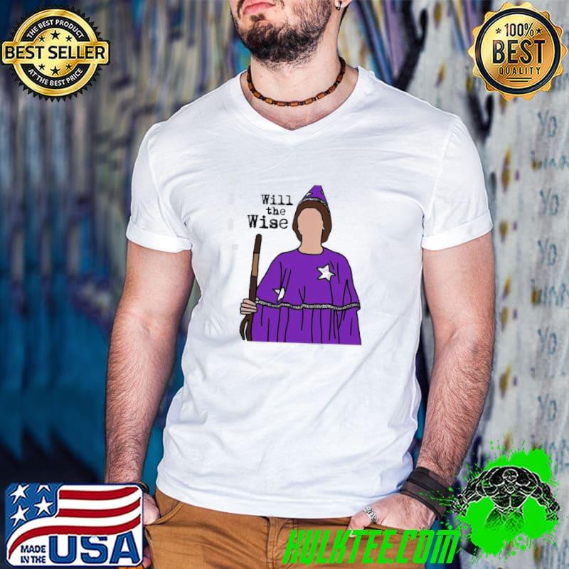 Will the wise throw pillow will byers stranger things shirt
