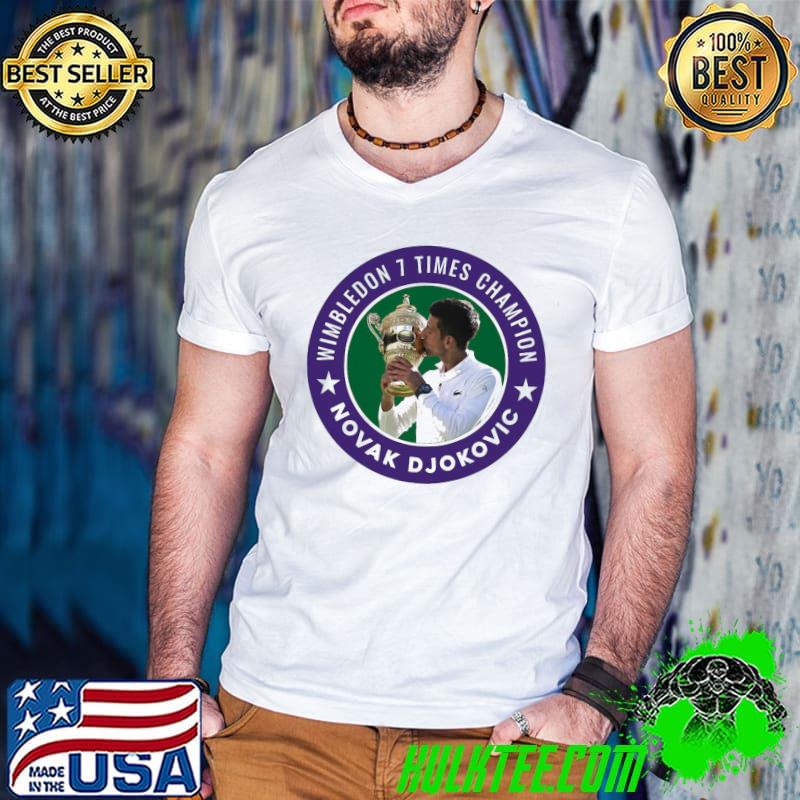 Wimbledon champion 2022 novak djokovic shirt