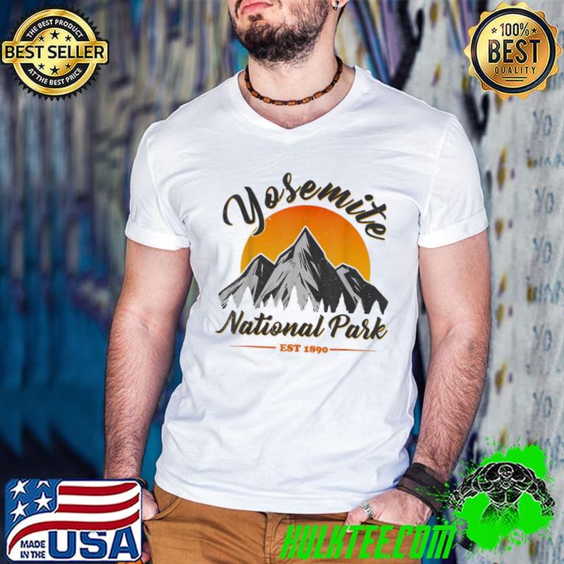 Yosemite national park vintage shirt