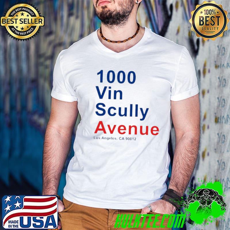1000 vin scully avenue los angeles ca 90012 dodger baseball classic shirt