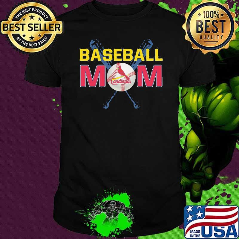 Baseball Mom St Louis Cardinals Shirt
