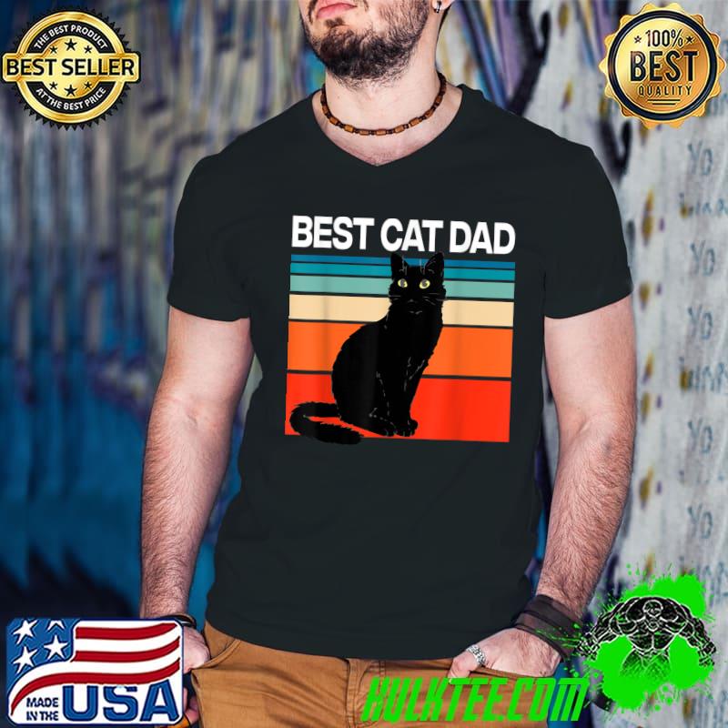 Best cat dad ever present for cat vintage T-Shirt