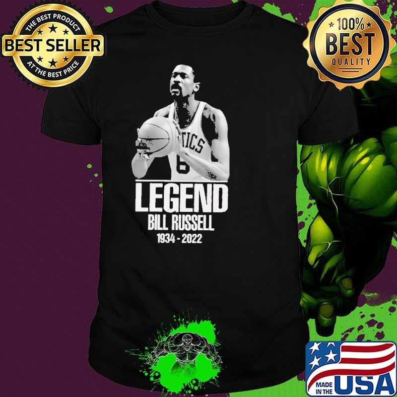 Bill Russell Legend 1934 2022 Shirt