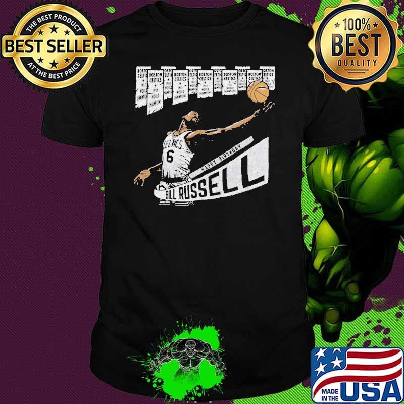 Bill Russell Vintage 90s 11 Rings Shirt