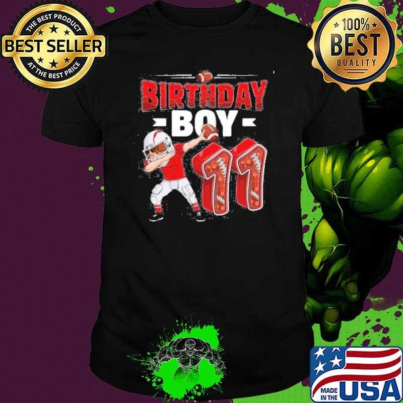 Birthday Boy 11 Football shirt