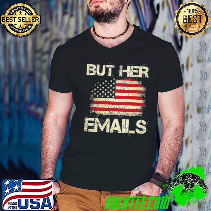 But her emails vintage us flag shirt