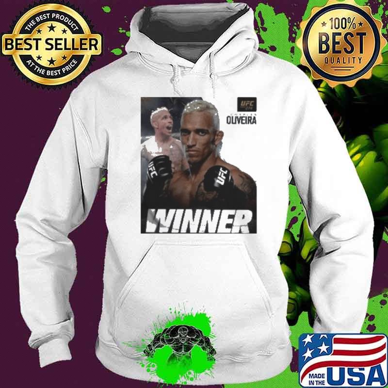 Congratulations Charles Oliveira Winner 2022 UFC Lightweight Champion s Hoodie Congratulations Charles Oliveira Winner 2022 UFC Lightweight Champion s Hoodie