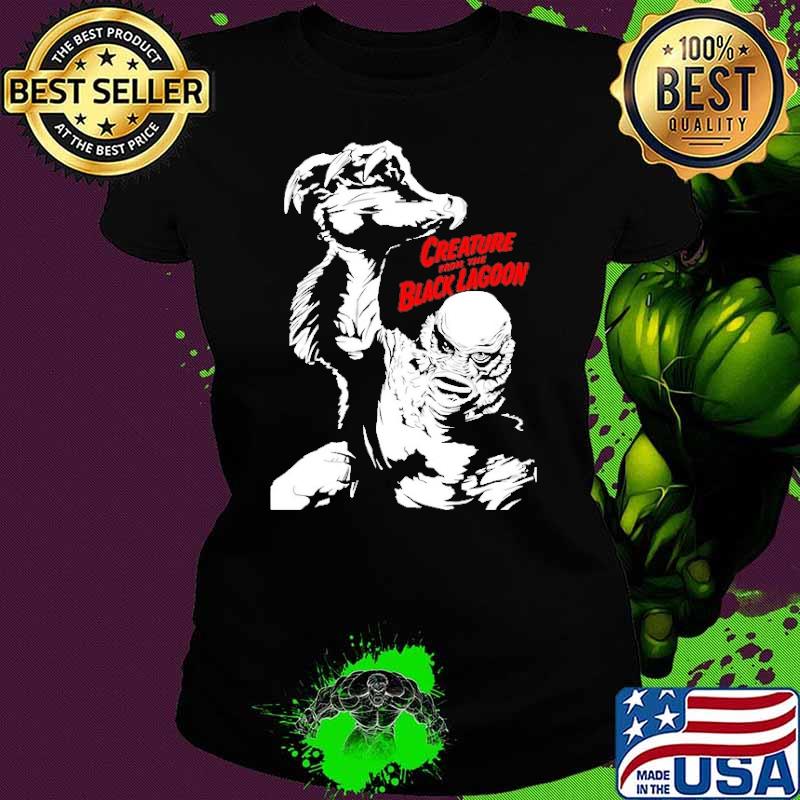 Creature from the Black Lagoon Horror Film Shirt Ladies tee Creature from the Black Lagoon Horror Film Shirt Ladies tee