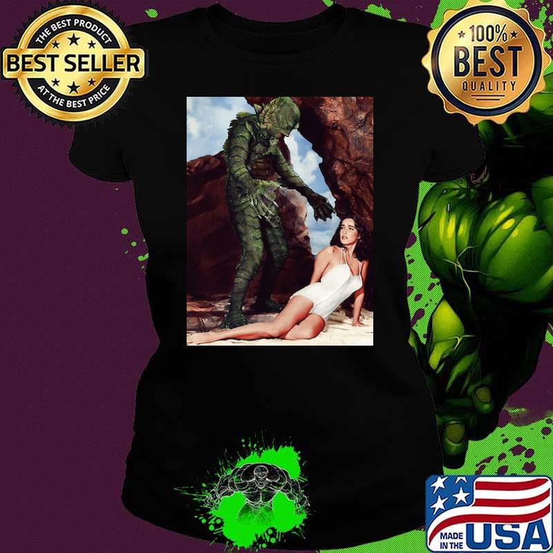 Creature from the Black Lagoon Poster Horror Movie Shirt Ladies tee Creature from the Black Lagoon Poster Horror Movie Shirt Ladies tee
