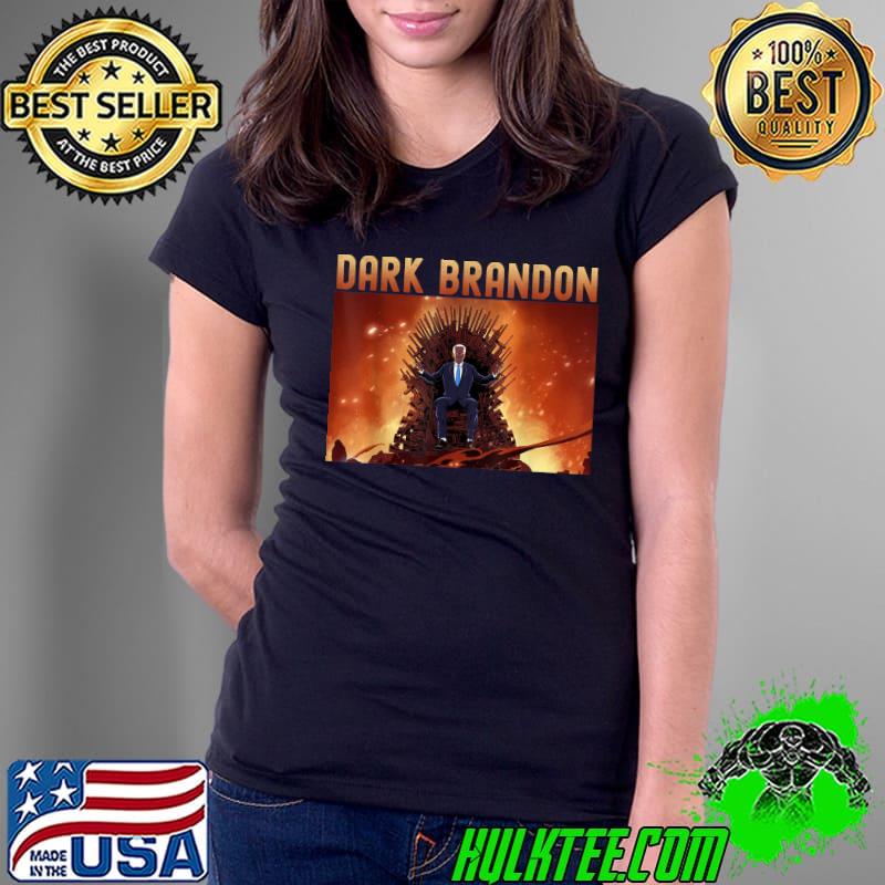 Dark Brandon Saving America Political T-Shirt Ladies Tee Dark Brandon Saving America Political T-Shirt Ladies Tee