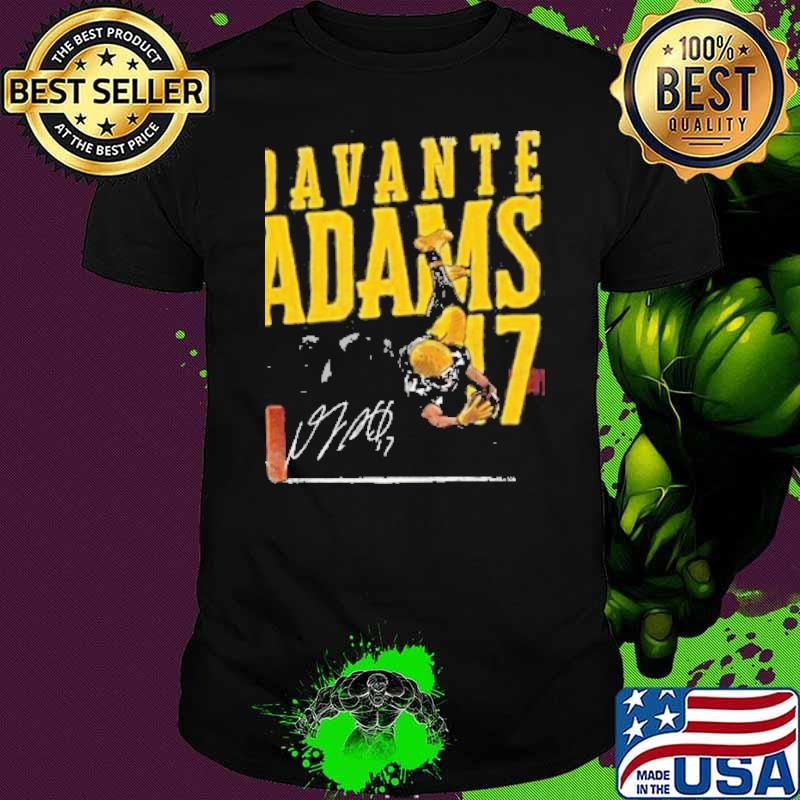 Davante Adams 17 For Green Bay Packers Signature Shirt Davante Adams 17 For Green Bay Packers Signature Shirt