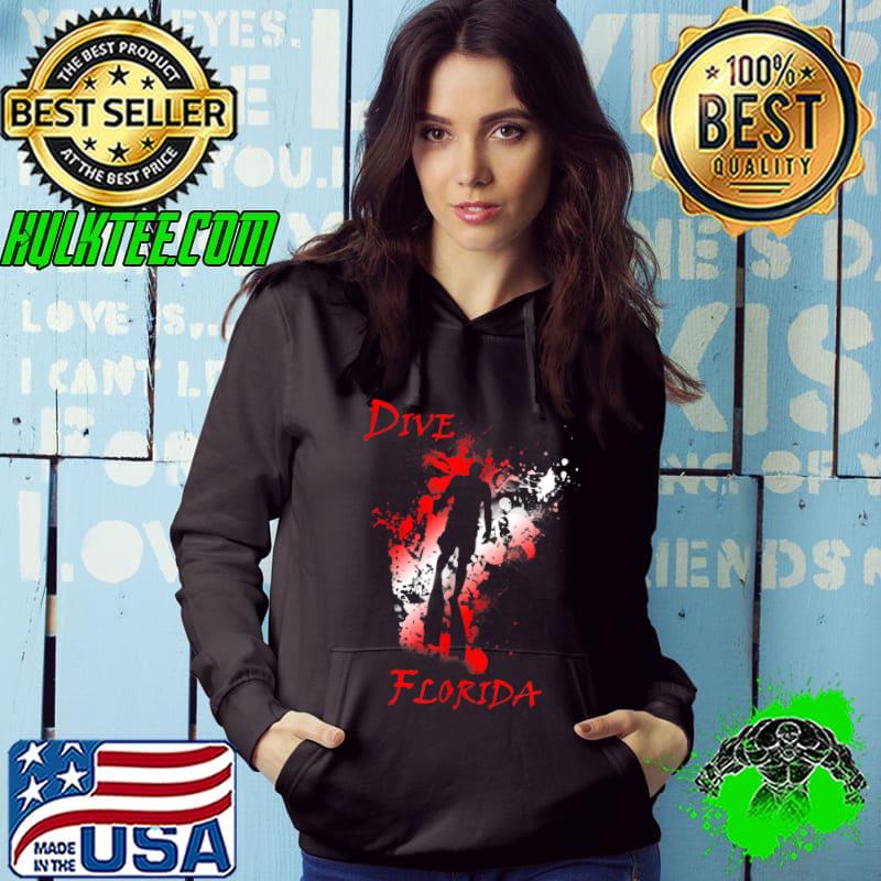 Dive Florida Vacation Diving T-Shirt Hoodie Dive Florida Vacation Diving T-Shirt Hoodie