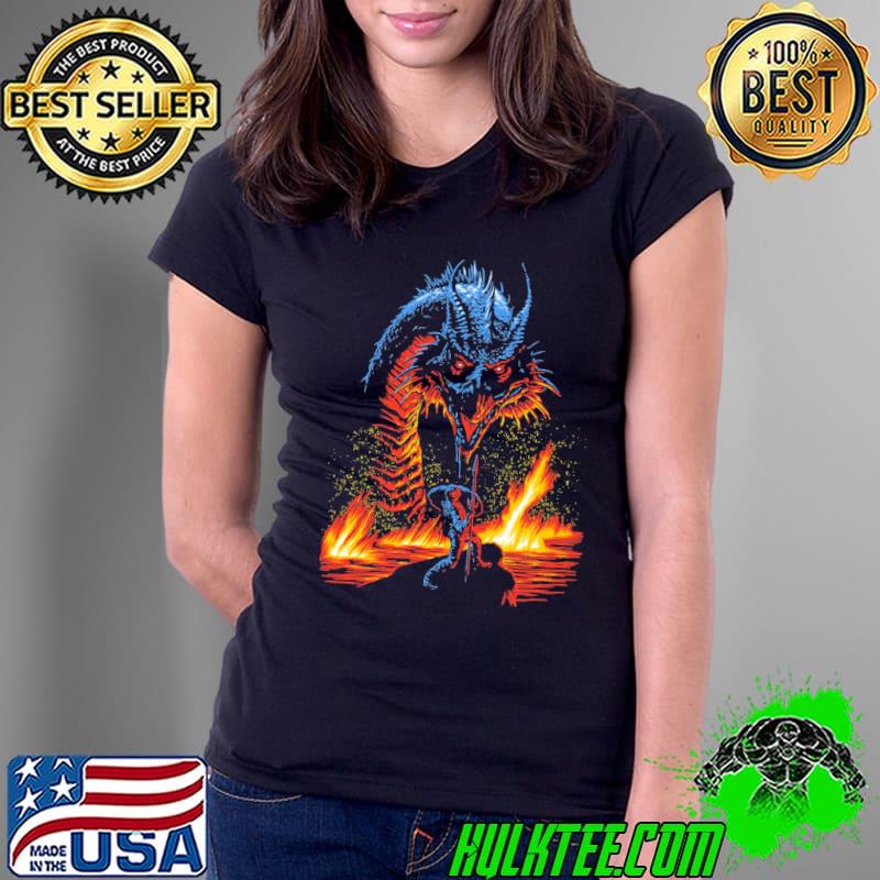 Dragonslayer artwork classic s Ladies Tee Dragonslayer artwork classic s Ladies Tee