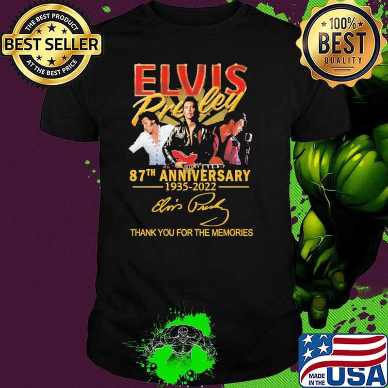 Elvis Presley 87th Anniversary 1935 2022 Shirt
