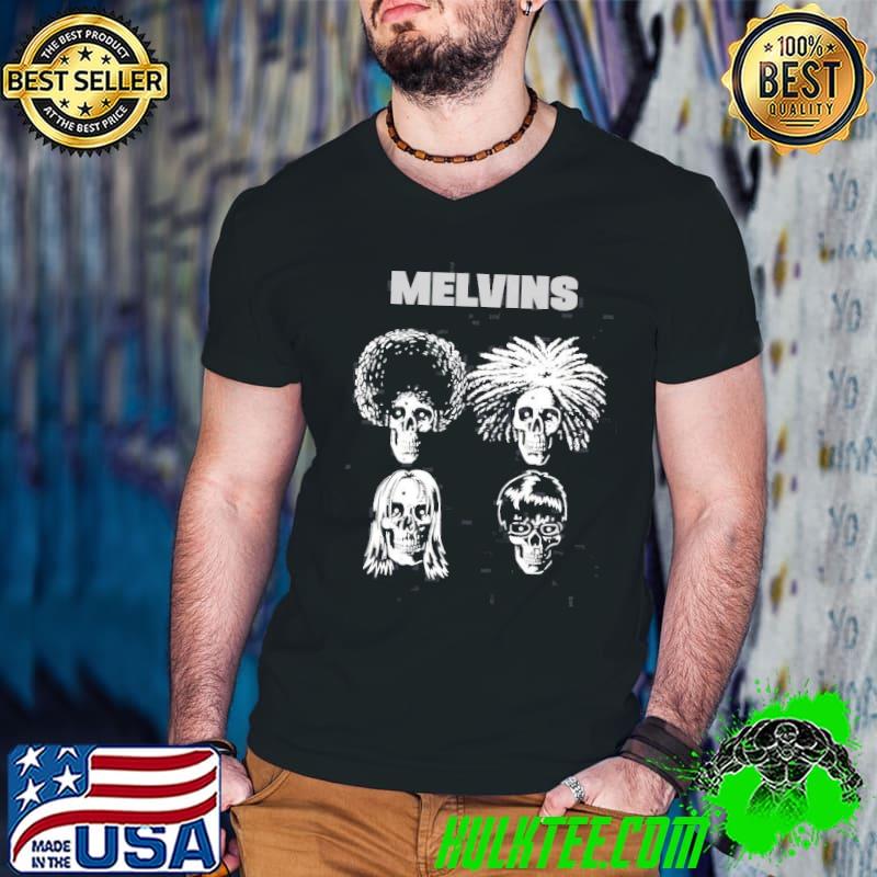 Funny skeleton melvins trending classic shirt