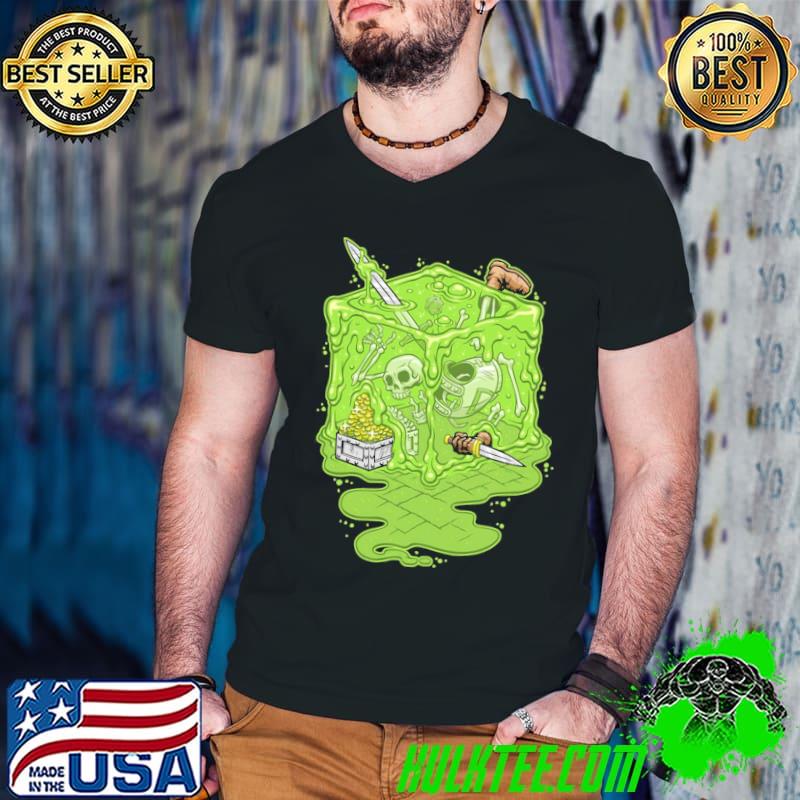 Gelatinous cube dungeons and dragons shirt
