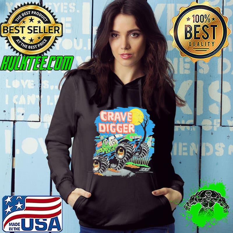 Grave digger monster truck vintage old classic s Hoodie Grave digger monster truck vintage old classic s Hoodie