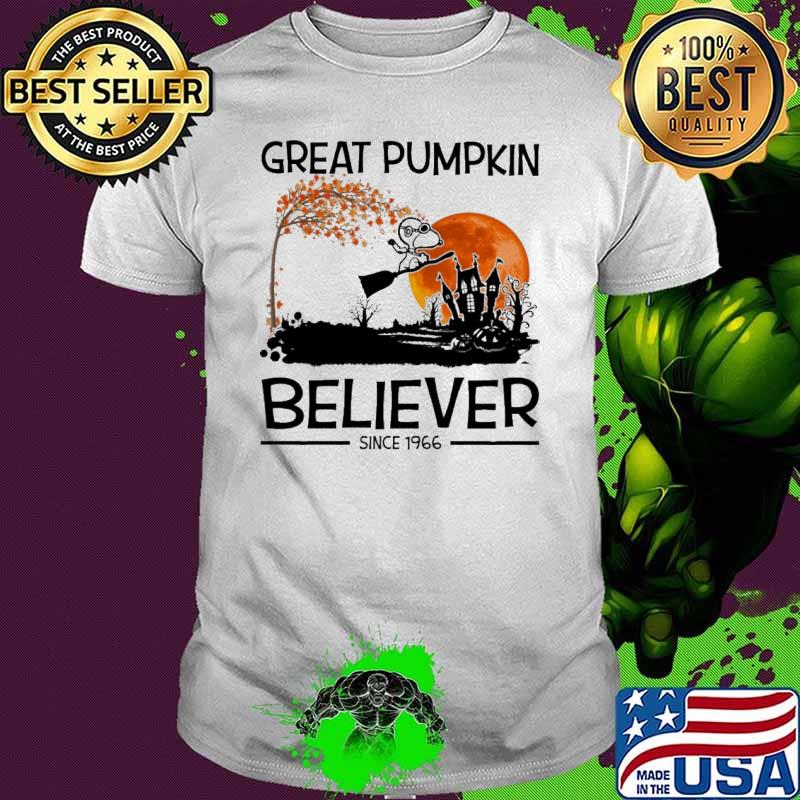 Great Pumpkin Believer Since 1966 Snoopy Shirt
