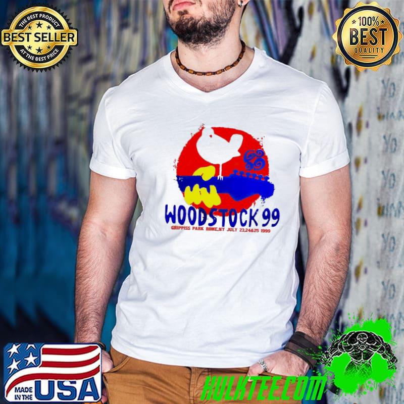 Grippiss park rome Woodstock 99 music festival classic shirt